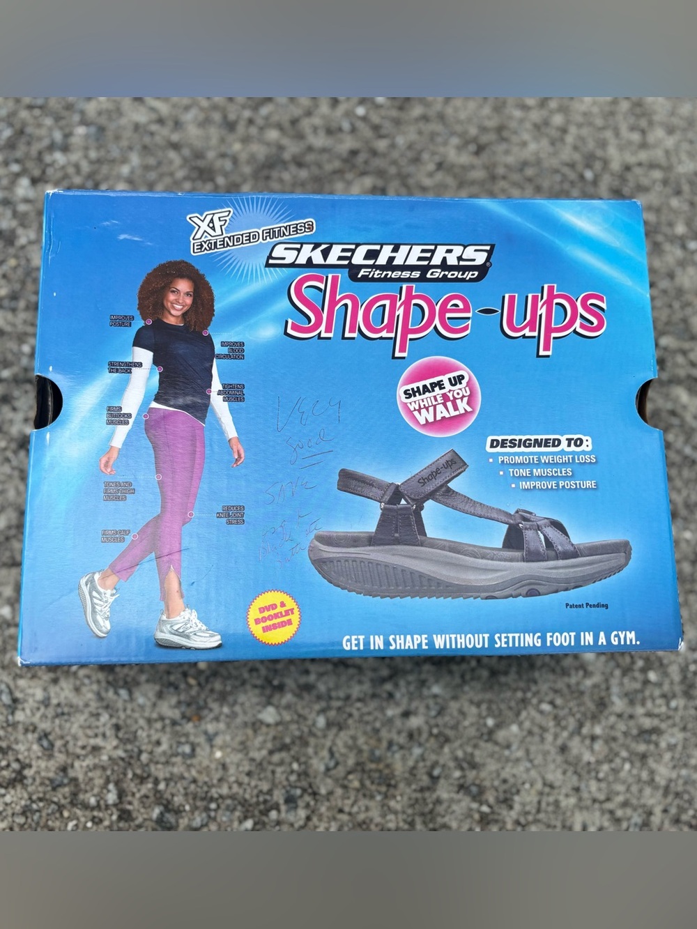 NIB Sketchers women’s size 6.5 sandal shape ups XF-Dash - Picture 4 of 8